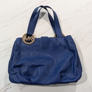 Michael Kors Fulton East West Tote - Cobalt Blue